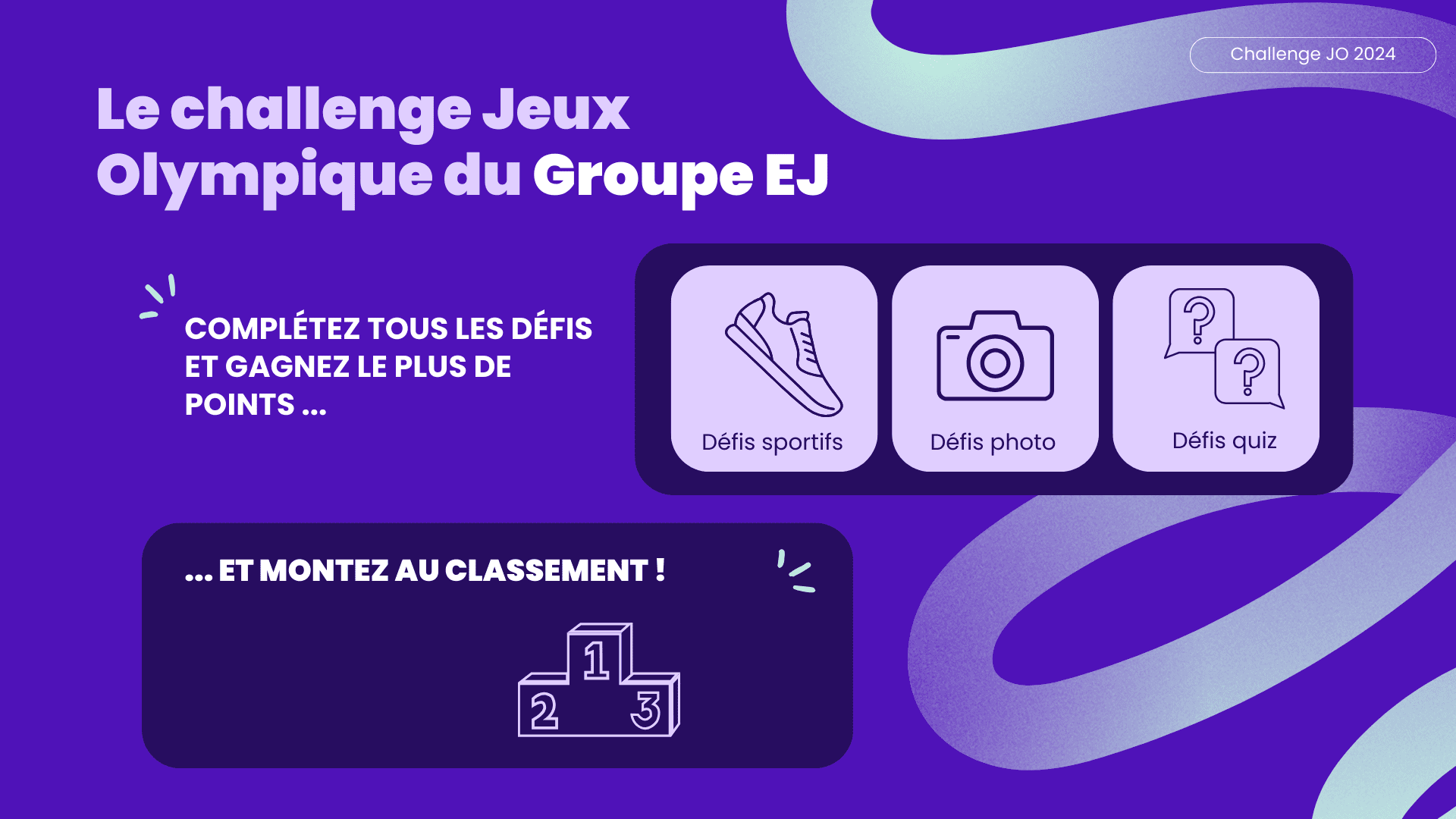 Kit communication pour le lancement d'un challenge